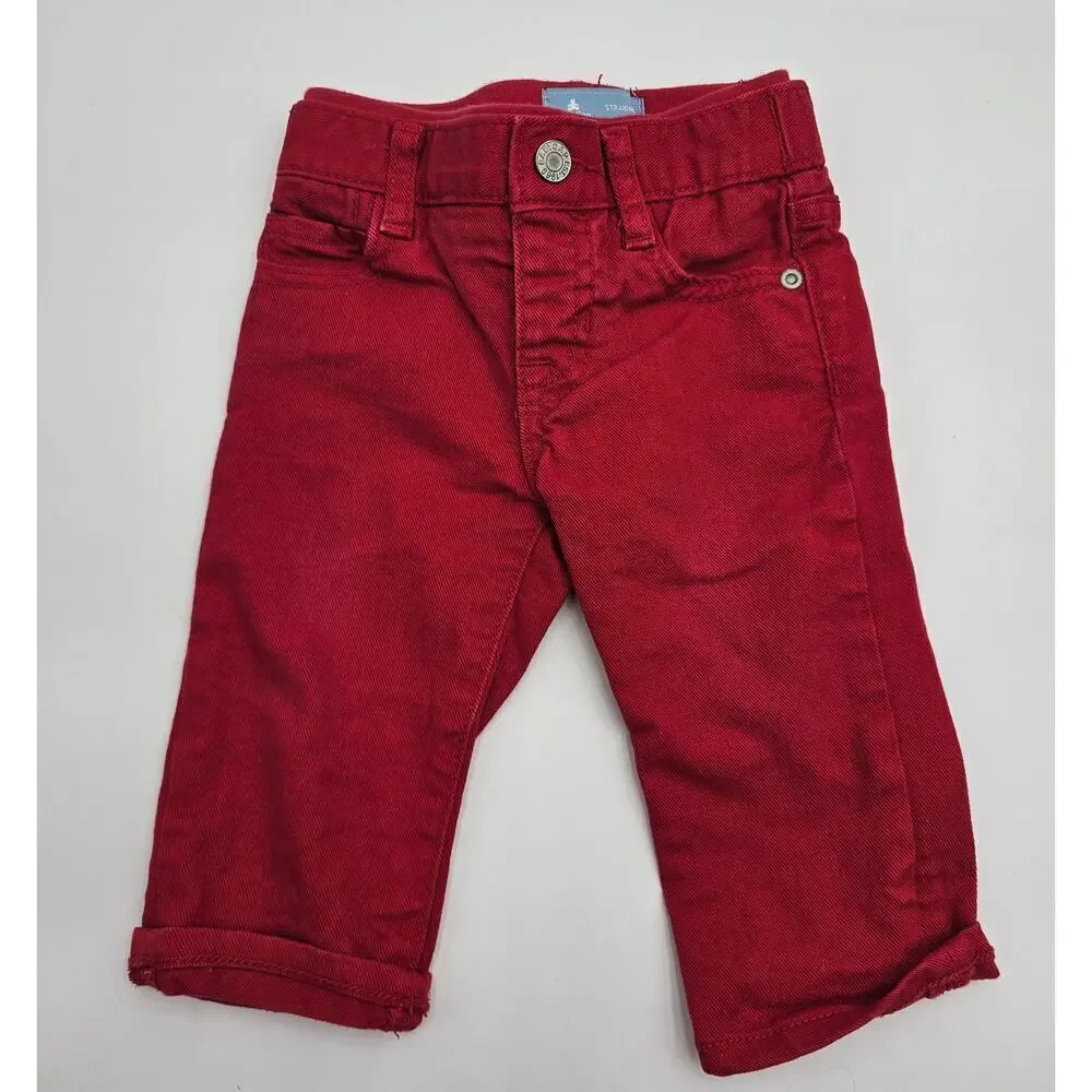 6 Piece Gap Boy's 6-12M Christmas Lot - 3 Sweaters, 1 pair Jeans, & 2 Onesies